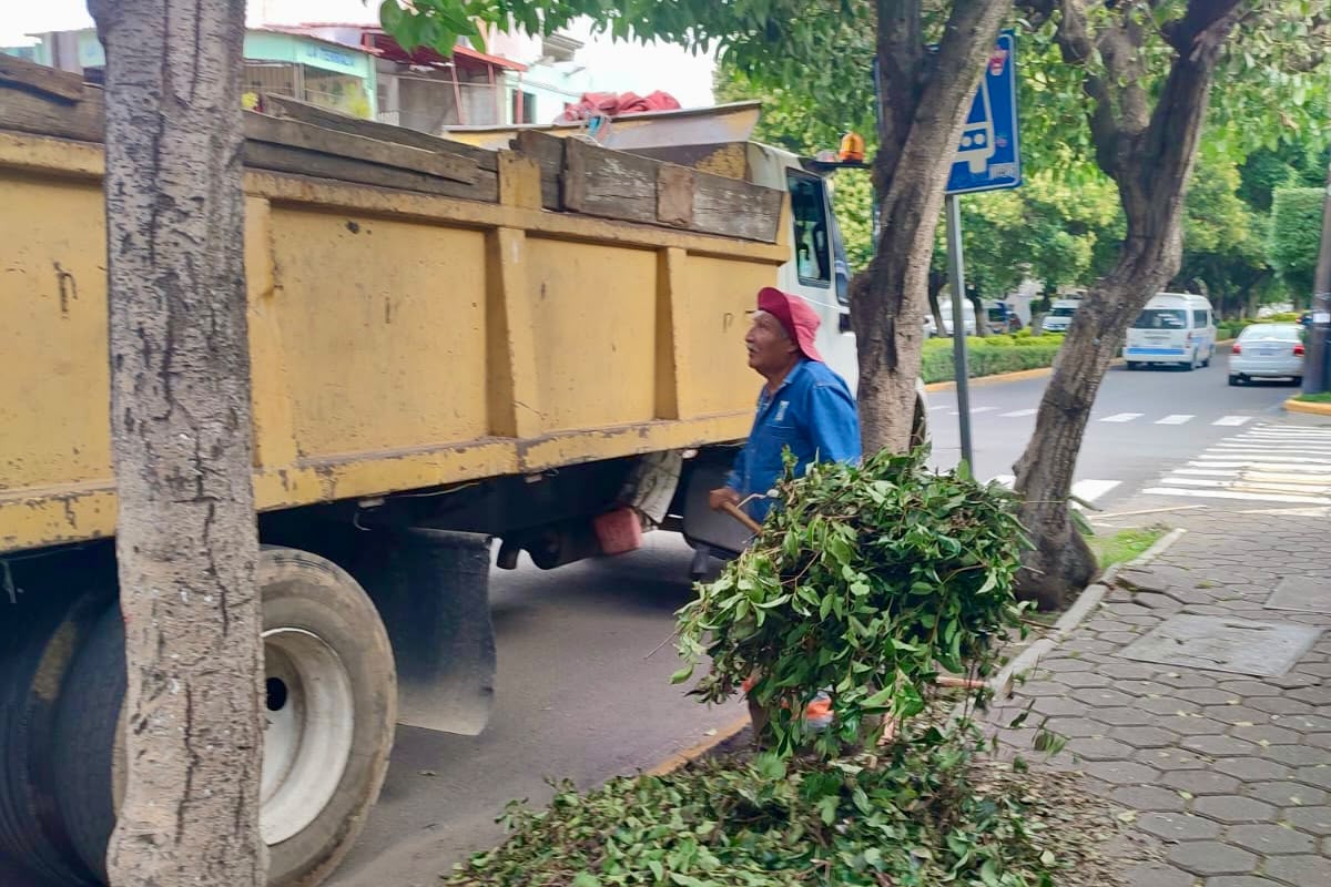 Trabajos de mantenimiento mejoran condiciones en Gasoducto y Centro de la capital